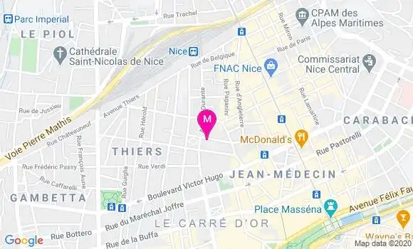Localisation Dr Pierre Estrade