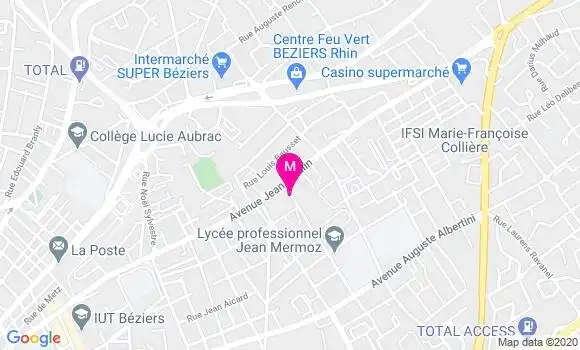 Localisation Dr Christian Guiraud