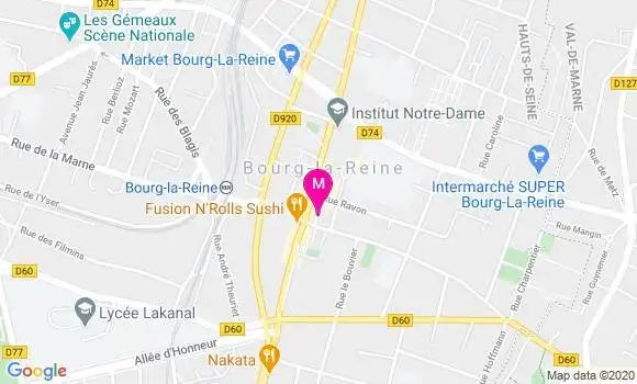 Localisation Dr Marc Gozlan