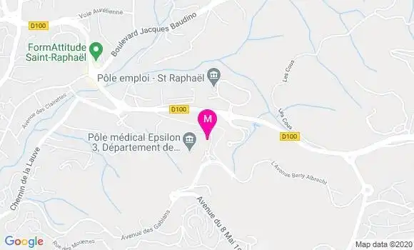 Localisation Dr Sophie Roussel