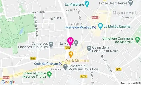 Localisation Dr Guiseppe Santangelo