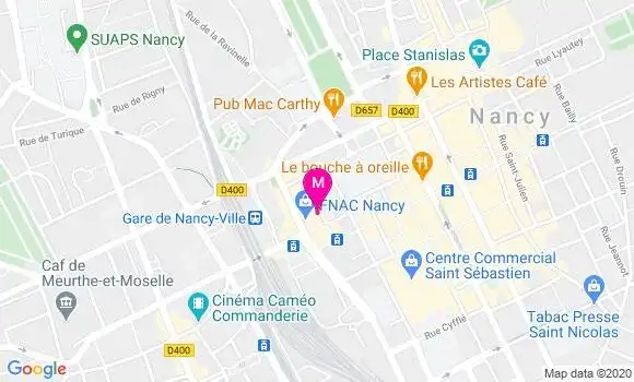Localisation Dr Arnaud Chabut
