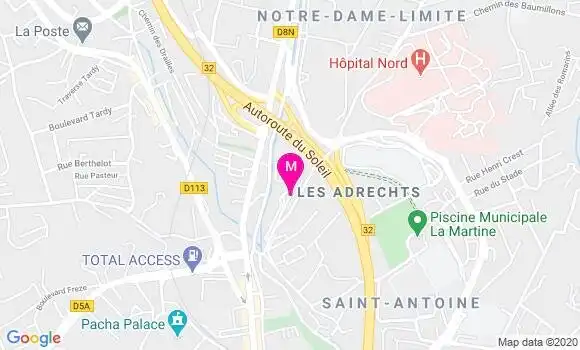 Localisation Dr Laurent Guyot