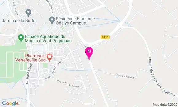 Localisation Dr Eric Lemiere