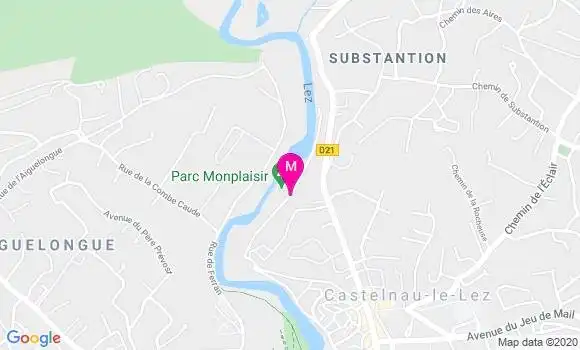 Localisation Dr Pierre Cavadore