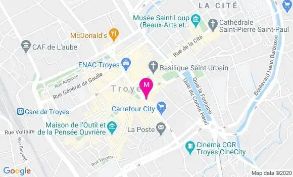 Localisation Dr Michel Garreau