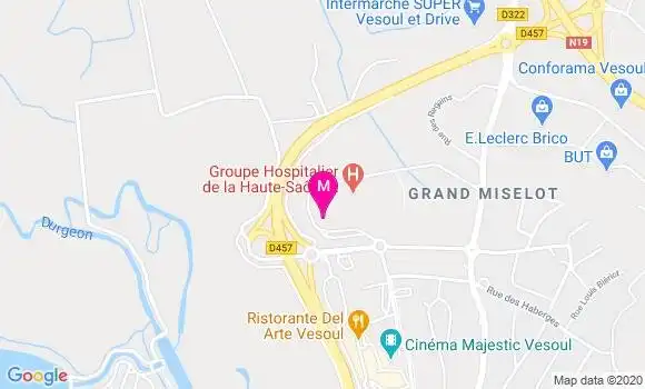 Localisation Dr Pascal Vattai