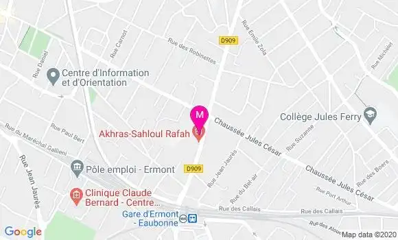 Localisation Dr Hubert Bayen
