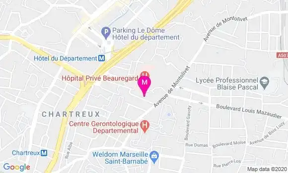 Localisation Dr Serge Andreoli