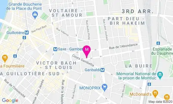 Localisation Dr Philippe Aknin