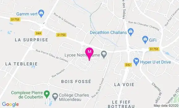 Localisation Dr Alain Mayeras