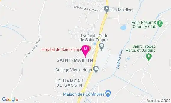 Localisation Dr Christian Tete