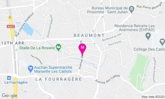 Localisation Dr Jean Claude Rigaud