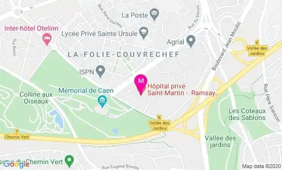 Localisation Dr Laurent Becuwe