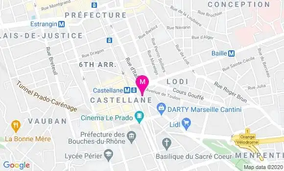 Localisation Dr Jean Michel Viguier