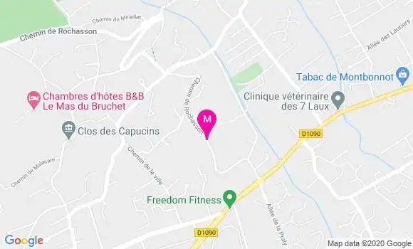 Localisation Dr Pierre Monge