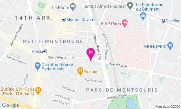 Localisation Dr Olivier Le Quoy