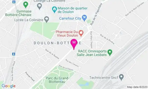 Localisation Dr Anne Marie Toupin Bertho