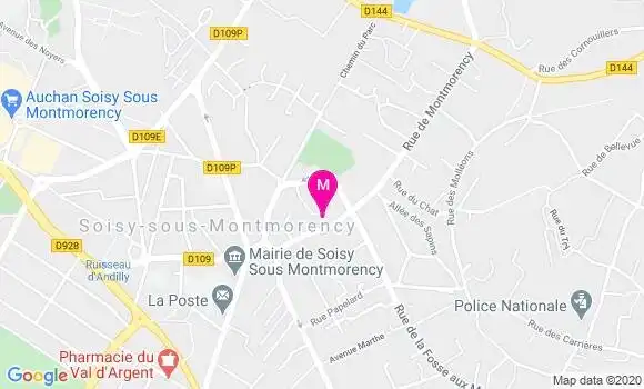 Localisation Dr Denise Lgoumri