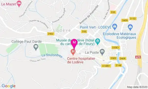 Localisation Dr Antoine Pianezza
