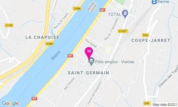 Localisation Dr Corinne Poulain Veyre