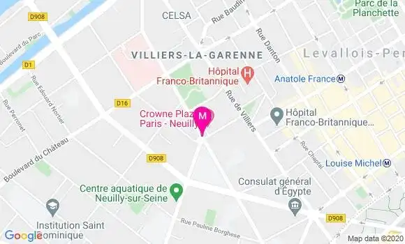Localisation Dr Benjamin Aubier