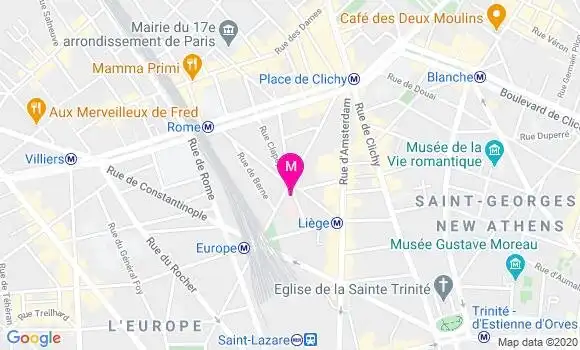 Localisation Dr Malik Houfani