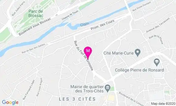 Localisation Dr Didier Lahitte