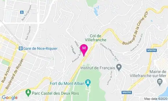 Localisation Dr Jean Olivier Gard
