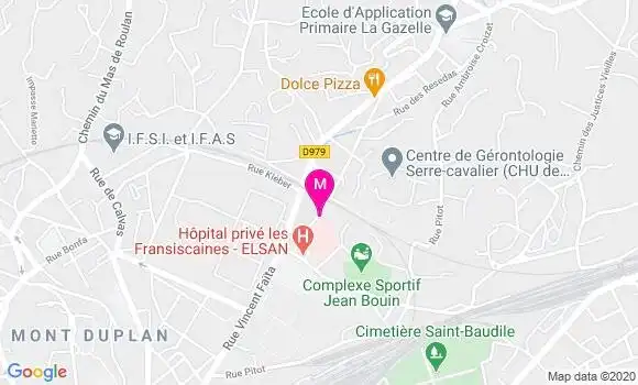 Localisation Dr Thierry Julien