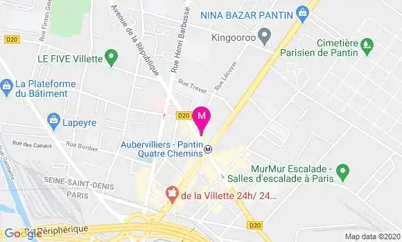 Localisation Dr Victor Zribi