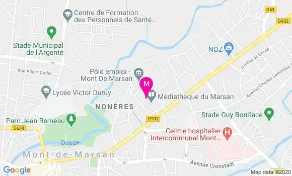 Localisation Dr Pascale Hennebelle