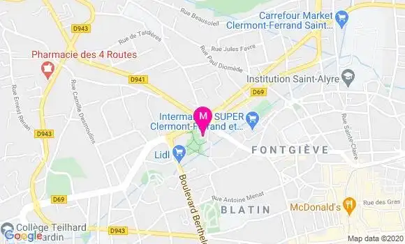 Localisation Dr Mohamed Salah Bounekhla