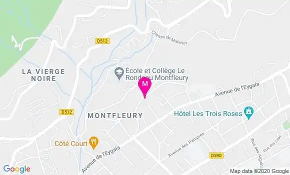 Localisation Dr Olivier Bru
