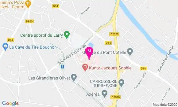 Localisation Dr Philippe Gorce