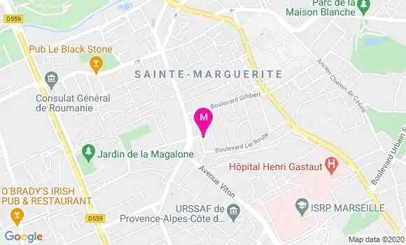 Localisation Dr Serge Paoli