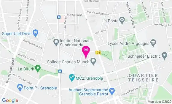 Localisation Dr Jean Luc Gleizes
