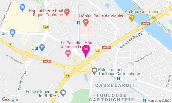 Localisation Dr Clément Chassery