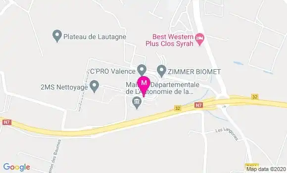 Localisation Dr Jean Baptiste Pichard