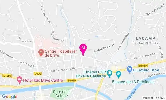 Localisation Dr Alain Di Meo