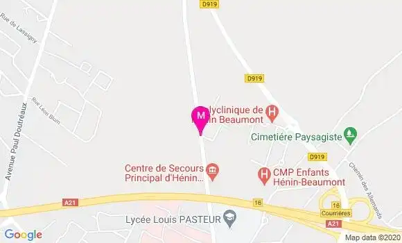 Localisation Dr Philippe Renan
