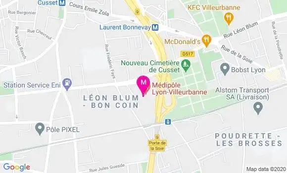 Localisation Dr Eric Maitrepierre