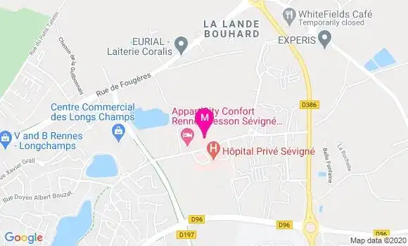 Localisation Dr Pierre Vautier
