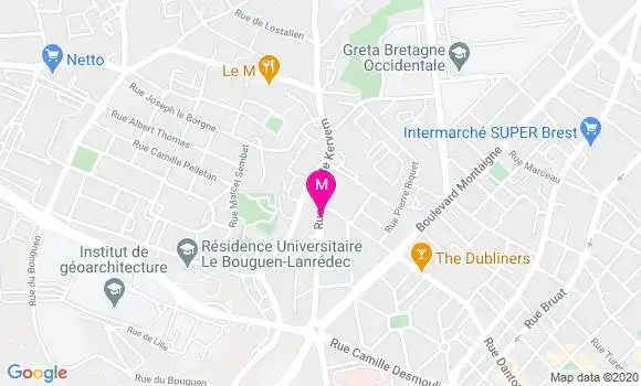 Localisation Dr Stéphane Le Gall