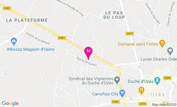 Localisation Dr Yann Queyranne