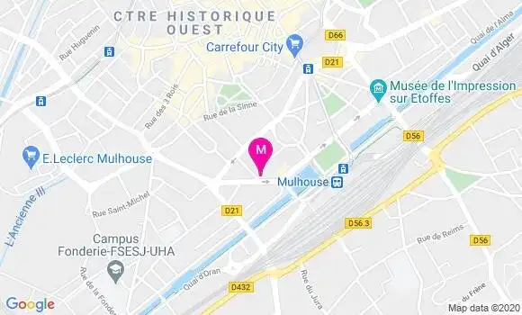 Localisation Dr Charles Pecheur