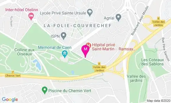 Localisation Dr Georges Daccache