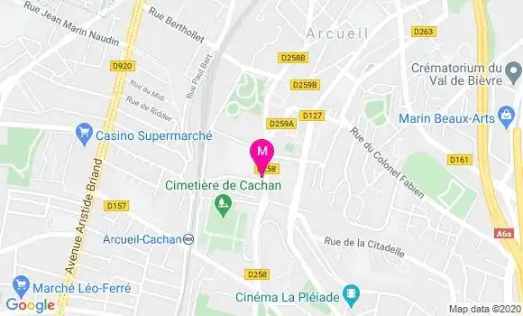 Localisation Dr Marie Jeanne Driesch