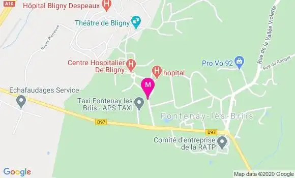 Localisation Dr Pierre Andrivet