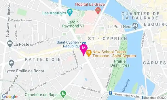 Localisation Dr Patrick Deleuze